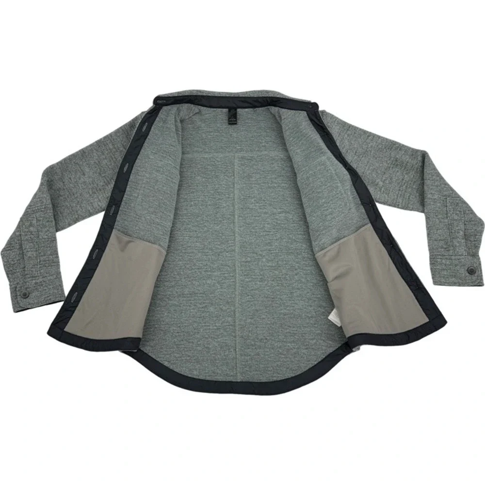PRANA Medium Thermal Fleece Shacket Shirt Jacket Gorpcore‎ Utility Granola Girl